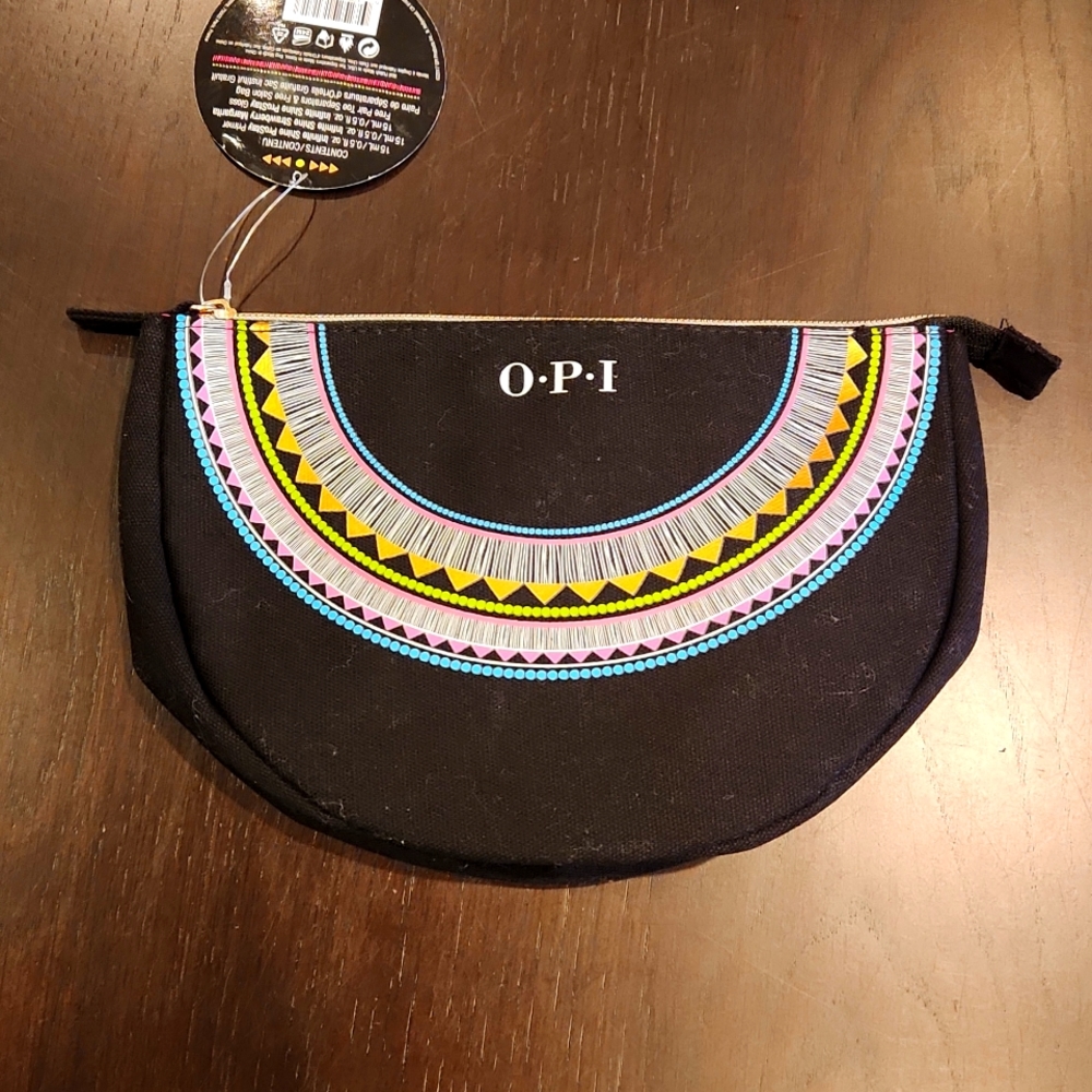 2017, O•P•I makeup bag, nwt